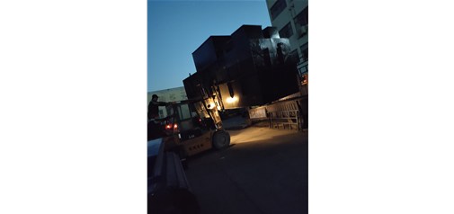 挑灯夜战发货忙——菏泽小井镇地埋式污水处理设备发货啦